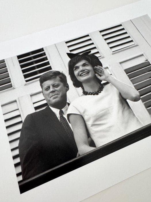 Manfred Linus Kreiner - John F. & Jacqueline Kennedy — La, Antiek en Kunst, Kunst | Designobjecten