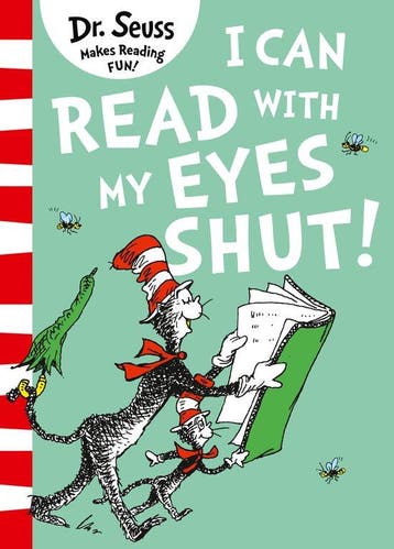 I Can Read with my Eyes Shut 9780008240011 Dr. Seuss, Verzenden, Zo goed als nieuw, Dr. Seuss