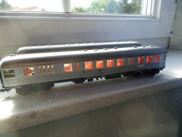 Fleischmann H0 - Ensemble de wagons de passagers pour trains, Nieuw
