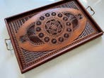Dienblad - Jugendstil -1890s - Teak