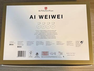 illy - Ai Weiwei - Koffieservies voor 4 (4) - Art Collection