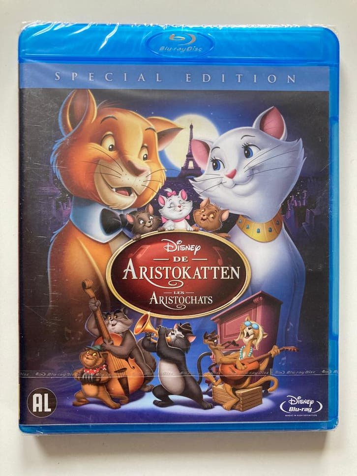 DE ARISTOKATTEN (IN SEAL) (BLURAY), CD & DVD, Blu-ray