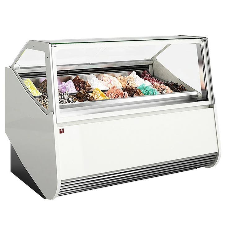 Schepijsvitrine | MONTREAL | 12x 5L | -15°C/-18°C |, Zakelijke goederen, Horeca | Keukenapparatuur, Nieuw in verpakking, Verzenden