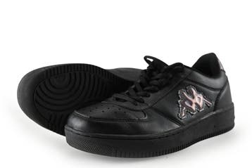 Kappa Sneakers in maat 36 Zwart, Kappa, Verzenden, Zwart, Zo goed als nieuw