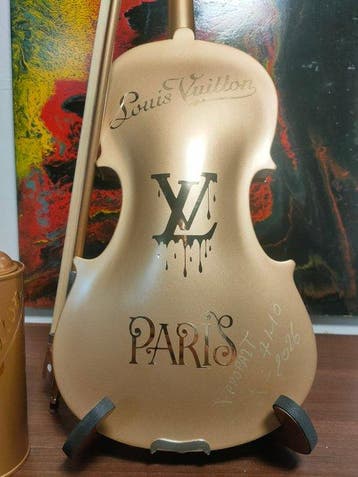fp pop art - Louis vuitton Violon et Capsule 60cm Full Gold