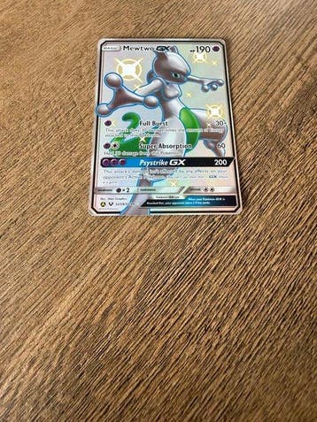 Pokémon - 1 Card - Mewtwo-GX SV59/SV94 Full art, Foil -, Hobby en Vrije tijd, Verzamelkaartspellen | Pokémon, Nieuw