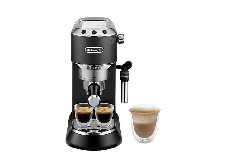 De Longhi - Semi automatische espressomachine - Zwart, Elektronische apparatuur, Koffiezetapparaten, Gemalen koffie, Nieuw, Verzenden
