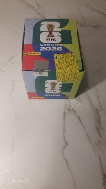 2026 Panini World Cup Stickers Emballage d’origine - 50 Box, Nieuw
