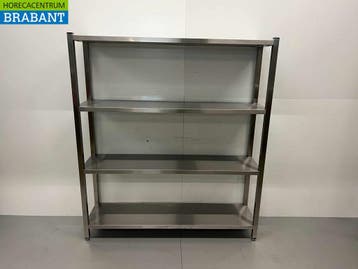 Étagère de rangement HCB en acier inoxydable, gamme, Verzenden