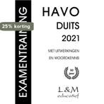 Examentraining Havo Duits 2021 9789054894247 Mj Rozemond, Boeken, Verzenden, Gelezen, Mj Rozemond