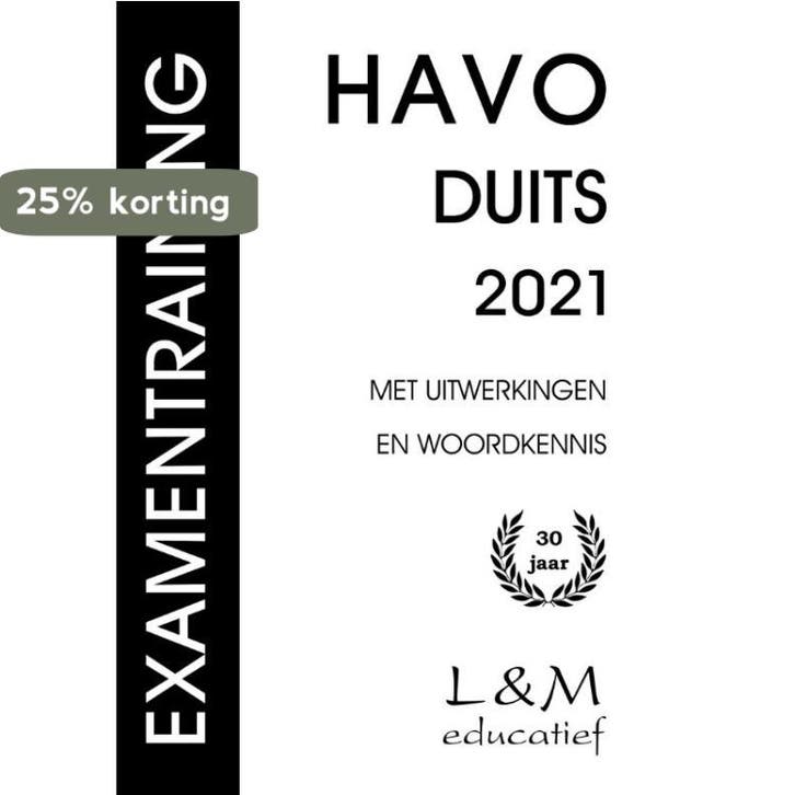 Examentraining Havo Duits 2021 9789054894247 Mj Rozemond, Boeken, Schoolboeken, Gelezen, Verzenden