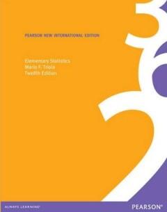 Elementary Statistics: Pearson New International Edition, Boeken, Verzenden, Gelezen, Triola Mario