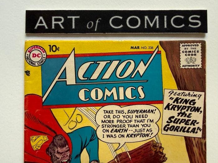 Action Comics #238 - 1 Comic - Eerste druk - 1958, Boeken, Strips | Comics
