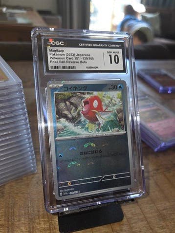 Pokémon - 2 Graded card - gyarados magikarp - CGC 10 -, Hobby en Vrije tijd, Nieuw