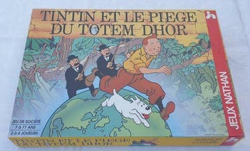 Tintin - 2 Game - Jeux Nathan et Ravensburger, Nieuw