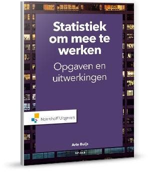 Statistiek om mee te werken / Werkboek / Noordhoff A. Buijs, Verzenden, A. Buijs