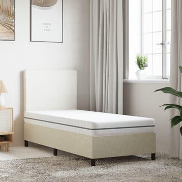 vidaXL Schuimmatras middelzacht 80x200 cm, Huis en Inrichting, Verzenden, Nieuw
