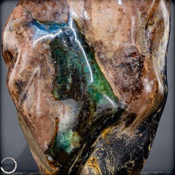 Monumentale Opal Freiform als exclusief designobject -