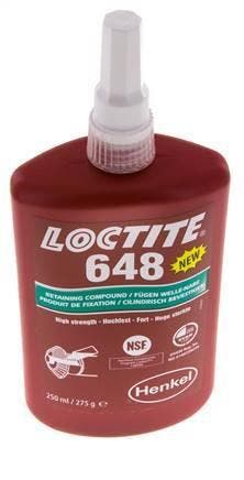 Loctite 648 Vert 250 Ml Verrou De Joint, Bricolage & Construction, Ventilation & Extraction, Envoi