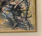 Salvatore Fiume (1915-1997) - Odalisca, Antiek en Kunst