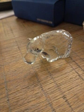 Swarovski - Beeldje - Hippo - 622940 - Kristal