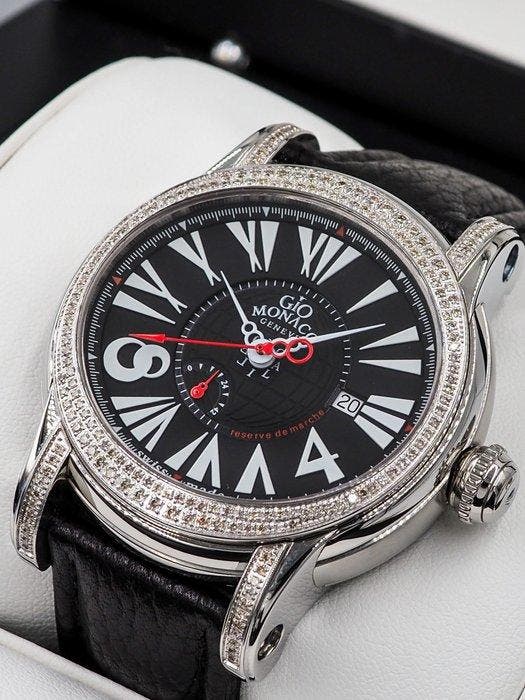 Gio Monaco - Zonder minimumprijs - * Automatic * NEW *, Handtassen en Accessoires, Horloges | Heren