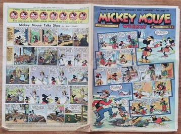 Mickey Mouse Weekly, UK, WW2 - 29 Comic collection - Diverse, Nieuw