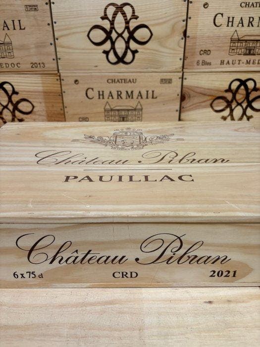 2022 Château Pibran - Pauillac - 6 Flessen (0.75 liter), Collections, Vins
