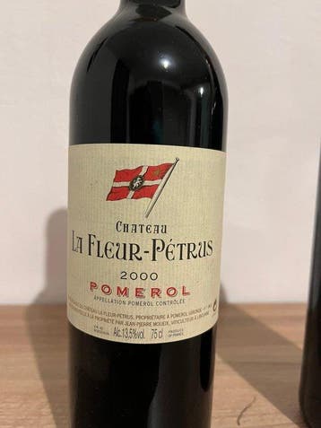 2000 Chateau La Fleur-Petrus - Pomerol - 2 Flessen (0.75, Verzamelen, Nieuw