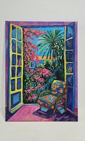 École fauve française (XX) - Le printemps derrière la, Antiek en Kunst