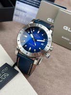 Glycine - Airman Contemporary Worldtimer Blue Date - GL1022, Nieuw
