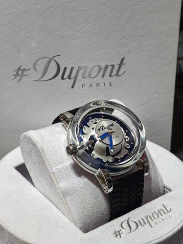 S.T. Dupont - Montre St Dupont Hyperdome très rare avec 2, Nieuw