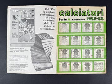 1983/84 Panini Calciatori - 1 Album complet - Excellent (EX), Nieuw