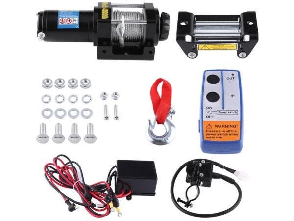 Veiling - Lier Elektrisch 4000 lbs / 1814 kg 12 volt, Bricolage & Construction, Treuils et Palans