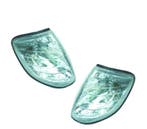 CLIGNOTANTS AVANT MERCEDES ET W140 92-98 FOND CHROMÉ, Autos : Pièces & Accessoires, Verzenden
