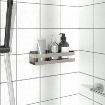 vidaXL Doucherekje 23x6,5x6 cm geborsteld 304 roestvrij, Verzenden, Nieuw