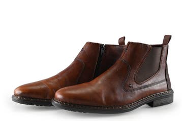 Rieker Chelsea boots in maat 43 Bruin, Bruin, Verzenden, Boots, Zo goed als nieuw