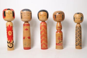 Japanese Kokeshi Doll - Poupée - Japon