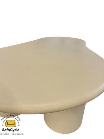 Salontafel betonplex mortexlook 130x80 – overstock, Verzenden, Nieuw