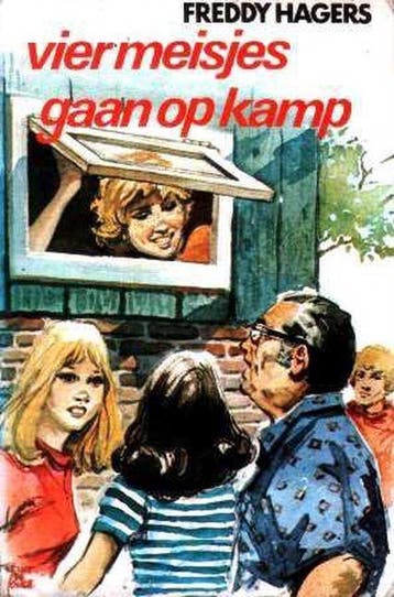 Vier meisjes gaan op kamp - Hagers, Verzenden, Nieuw