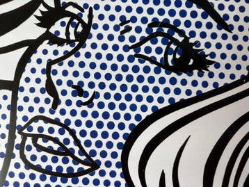 Roy Lichtenstein (after) - fundacion March - Seductive Girl