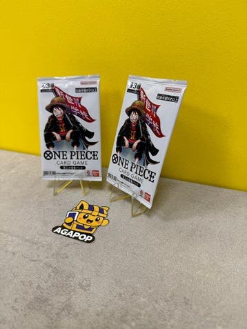 One Piece - 2 Booster pack - 2 buste promo sigillate One
