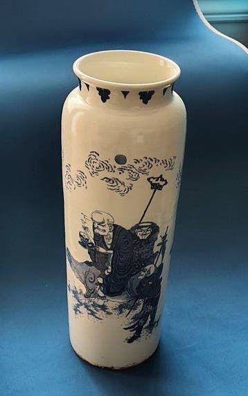 Vase balustre - Porcelaine - Chine - Porcelaine chinoise, Antiek en Kunst