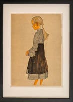 Egon Schiele (1890-1918), after - Austrian Girl