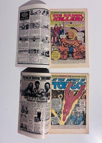Fantastic Four #92 #93 - 2 Comic - Eerste druk - 1969