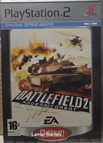 Battlefield 2 Modern Combat platinum (ps2 used game), Ophalen of Verzenden