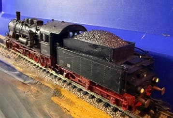 Roco H0 - Stoomlocomotief met tender (1) - BR57,, Nieuw