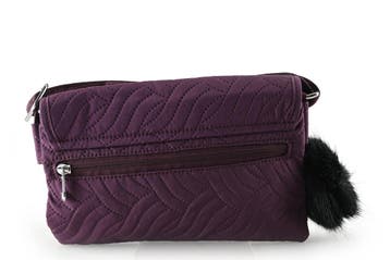 Kipling Schoudertas Paars, Verzenden, Zo goed als nieuw, Paars