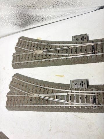 Märklin H0 - 24612 - Modeltreinsporen (6) - 6 rechte C rails