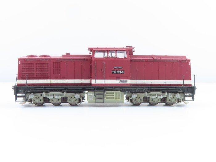 Brawa H0e - 0419 - Locomotive diesel (1) - BR 199 - DR (DDR), Hobby en Vrije tijd, Modeltreinen | H0